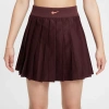 Nike Women's  Sportswear Girls' Pleated Skirt In Burgundy Cherry/white