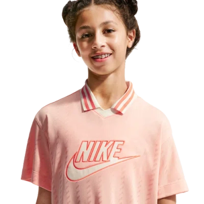 Nike Kids' Girls Nsw Cln Short Sleeve Jersey Dress