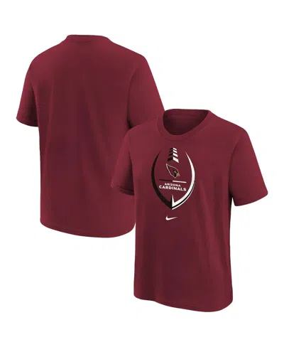 Nike Kids' Girls Preschool  Cardinal Arizona Cardinals Icon T-shirt