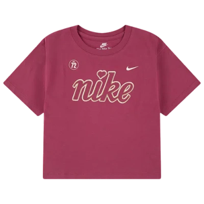 NIKE GIRLS PRESCHOOL NIKE NIKE COZY SHORT SLEEVE T-SHIRT