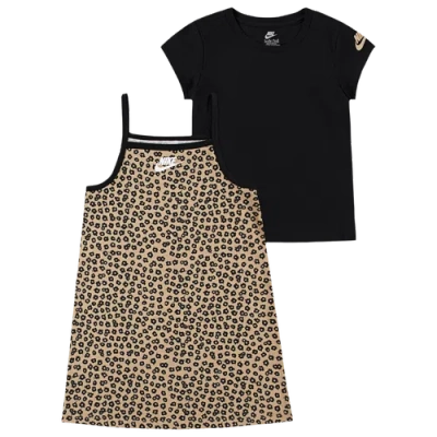 Nike Kids' Girls Preschool   Floral 2 Piece Set In Brown