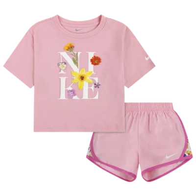 Nike Kids' Girls Preschool   Psg Spring Floral Tempo Set In Multi