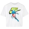 Nike Girls Preschool   Speed Skater Top In Volt/white