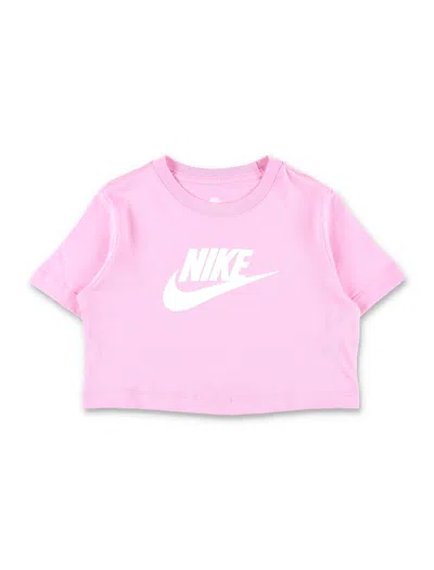Nike Girls' Short-sleeve T-shirt In Rosa