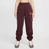 Nike Kids'  Girls' Sportswear Club Fleece Loose Jogger Pants In Burgundy Crush/hot Punch