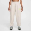 Nike Big Girls Sportswear Club Fleece Loose-fit Sweatpants In Light Bone/volt