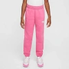 Nike Girls' Sportswear Fleece Jogger Pants In Pinksicle