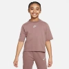Nike Kids'  Girls' Sportswear T-shirt In Smokey Mauve/platinum Violet