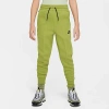 Nike Sportswear Tech Fleece Big Kids' (girls') Jogger Pants In Pear/black/black