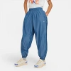 Nike Kids'  Girls' Sportswear Woven Jogger Pants In Light Armory Blue/court Blue