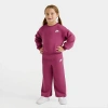 Nike Girls' Toddler Crewneck Sweatshirt And Wide Leg Pants Set In Red