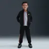 Nike Glow With Me Little Kids' Dri-fit Propus 2-piece Set In Black