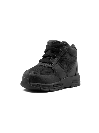 Nike Babies' Go Away (td) High-top Sneakers In Black