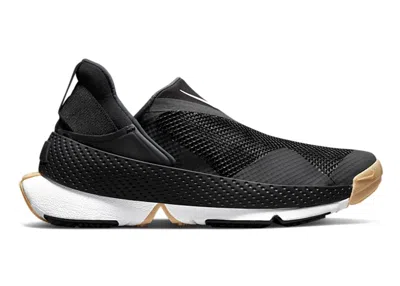 Pre-owned Nike Go Flyease Gum (women's) Sneakers In Black/anthracite/gum Light Brown In Multi
