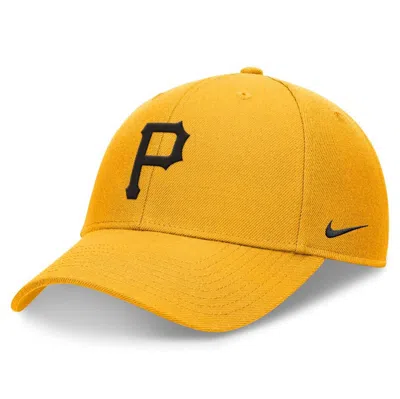 Nike Gold Pittsburgh Pirates Evergreen Club Performance Adjustable Hat