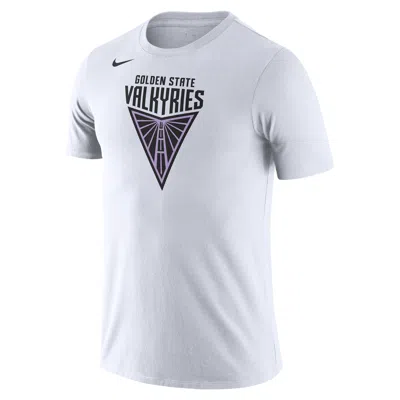 Nike White Golden State Valkyries Logo Performance T-shirt In Gray
