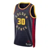 Nike Stephen Curry Golden State Warriors 2024/25 City Edition  Men's Dri-fit Nba Swingman Jersey In Blue