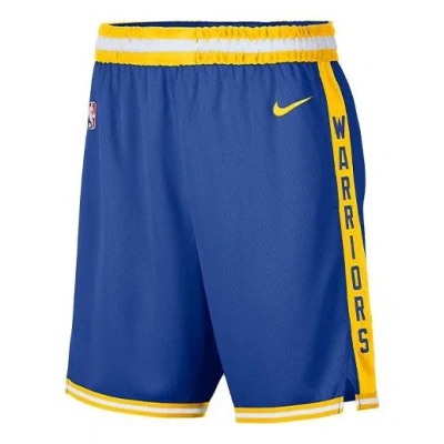 Nike Golden State Warriors Breathable Sports Shorts Blue