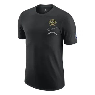 Nike Golden State Warriors Courtside City Graphic T-shirt 'black'