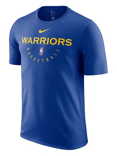 Nike Golden State Warriors Dri-fit T-shirt In Blue