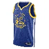 Nike Golden State Warriors Icon Edition 2022/23  Men's Dri-fit Nba Swingman Jersey In Blue