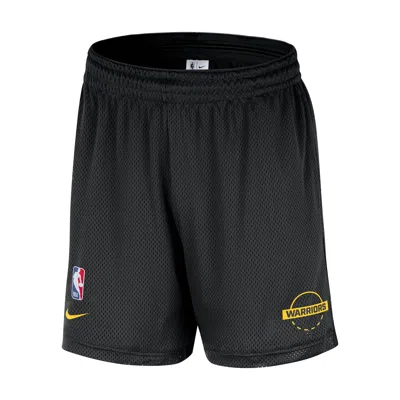 Nike Golden State Warriors  Men's Nba Mesh Shorts In Black