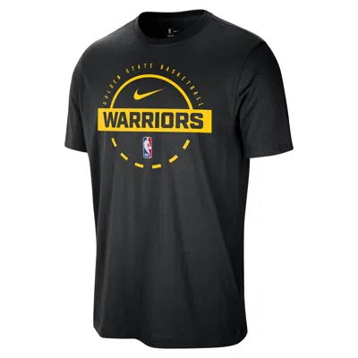 NIKE GOLDEN STATE WARRIORS  MEN'S NBA PRACTICE T-SHIRT,1015744126