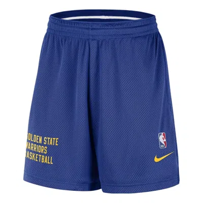 Nike Golden State Warriors Mesh Shorts 'blue'