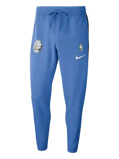 Nike Golden State Warriors Spotlight Track Pants In Blue
