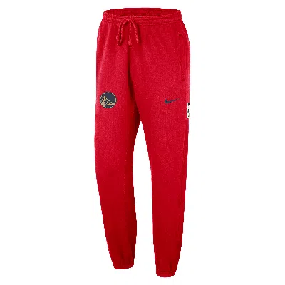 Nike Golden State Warriors Standard Issue City Edition  Men's Dri-fit Nba Pants In Red