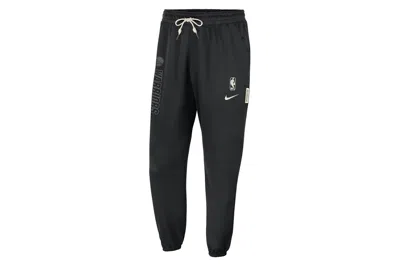 Pre-owned Nike Golden State Warriors Standard Issue Dri-fit Pants Black