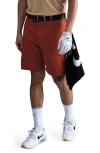 Nike Golf Dri-fit 8-inch Water Repellent Chino Golf Shorts In Brown