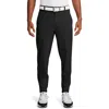 Nike Golf Dri-fit Tour Repel Water Repellent Jogger Golf Pants In Black/black