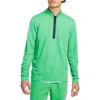 Nike Golf Dri-fit Victory Half Zip Golf Pullover In Spring Green/grey/black
