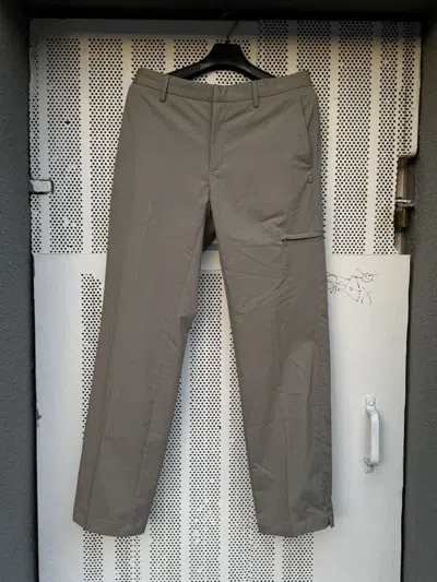 Pre-owned Nike Golf Pants Nylon 32x32 In Beige