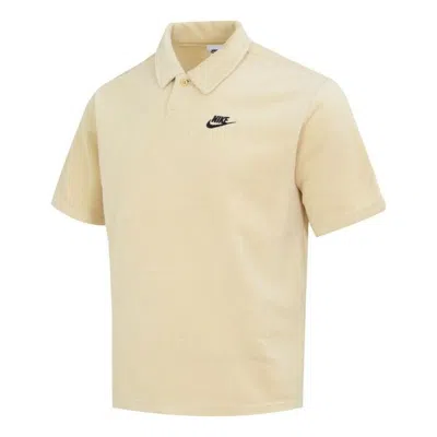 Nike Golf Polo Shirts 'yellow' In Neutral