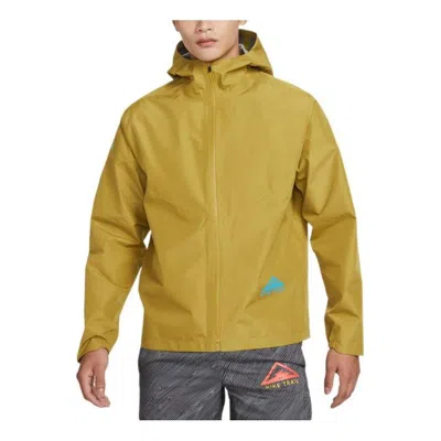 Nike Gore-tex Trail Running Jacket 'green Gold'