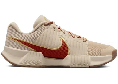 Pre-owned Nike Gp Challenge Pro Hc Premium Rust Factor (women's) Sneakers In Sanddrift/metallic Gold/gum Medium Bro