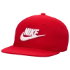 Nike Club Kids' Unstructured Futura Wash Cap In White/red