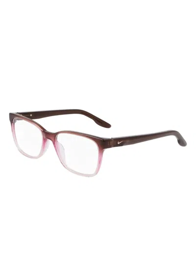 Nike Gradient Rectangle Glasses In Brown