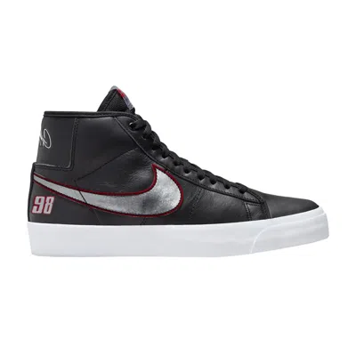 Pre-owned Nike Grant Taylor X Zoom Blazer Mid Sb 'el Camino' In Black