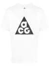 Nike Graphic-print Crew-neck T-shirt In White