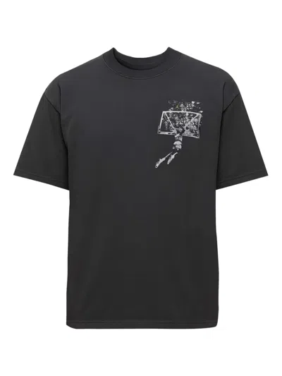 Nike Graphic-print T-shirt In Black