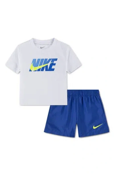 Nike Babies'  Graphic T-shirt & Shorts Set In Multi