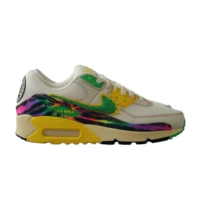 Pre-owned Nike Grateful Dead X University Of Oregon X Air Max 90 'grateful Ducks' | White | Men's Size 7