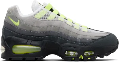 Nike Gray Air Max 95 Big Bubble Sneakers In Multi