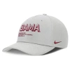Nike Gray Alabama Crimson Tide 2025 Sideline Dust Pinched Rise Adjustable Hat In Gray