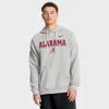 Nike Gray Alabama Crimson Tide 2025 Sideline Standard Issue Dri-fit Hoodie In White