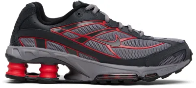 Nike Gray & Red  Shox Ride 2 Sneakers In Multi
