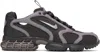 Nike Gray & Taupe Air Zoom Spiridon Cage 2 Sneakers In Medium Ash/metallic